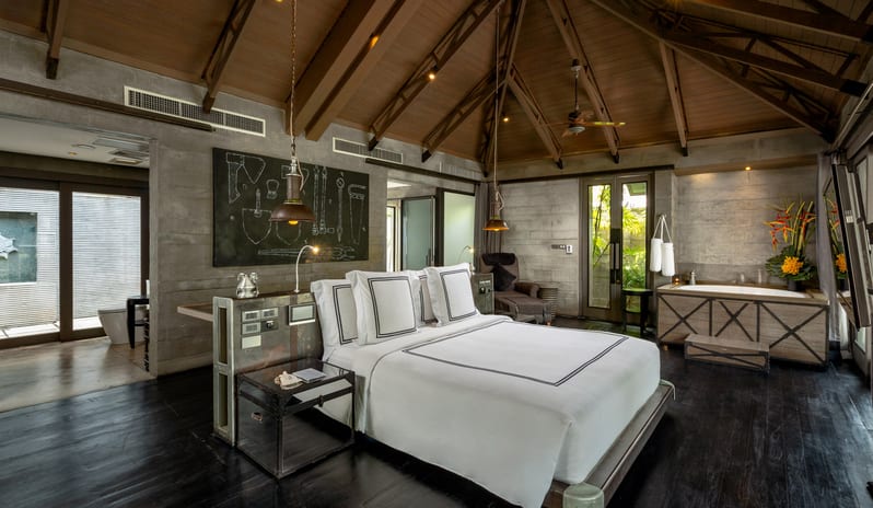 The Slate-Two Bedroom Pool Villa-Second bedroom closeup